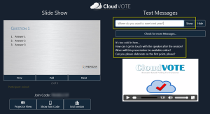 CloudVOTE Online Polling and Texting App for iPhone and iPad